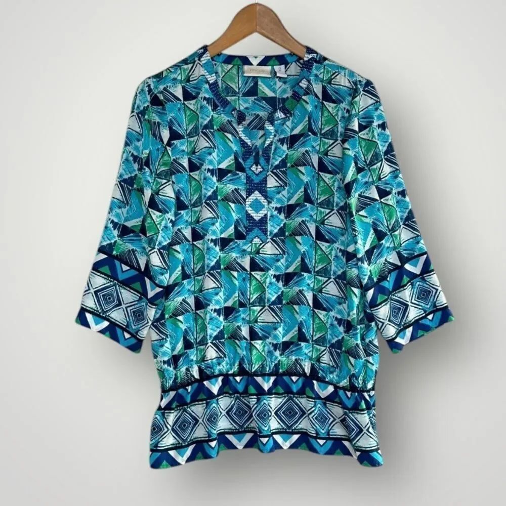 🎉5 for $45🎉Chicos Top Blouse Shirt Women Size S